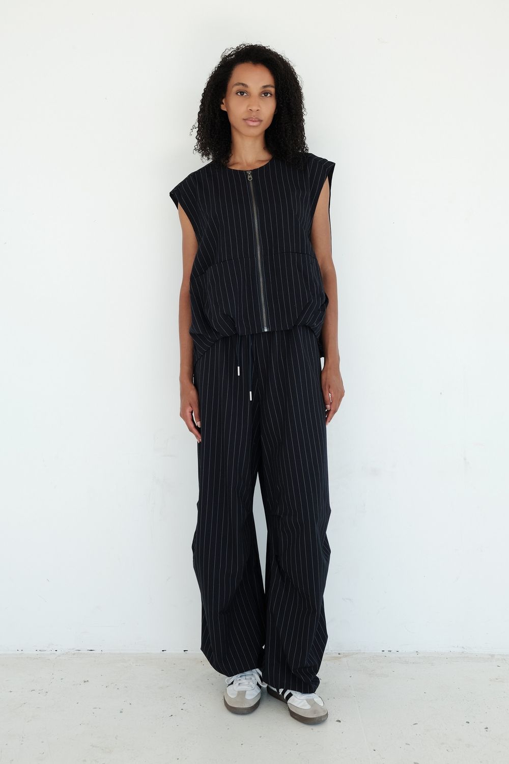 Broek Axelle, Kleur: Marine, maat: S/M