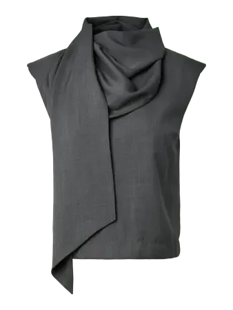 Yaselura SL scarf top S.