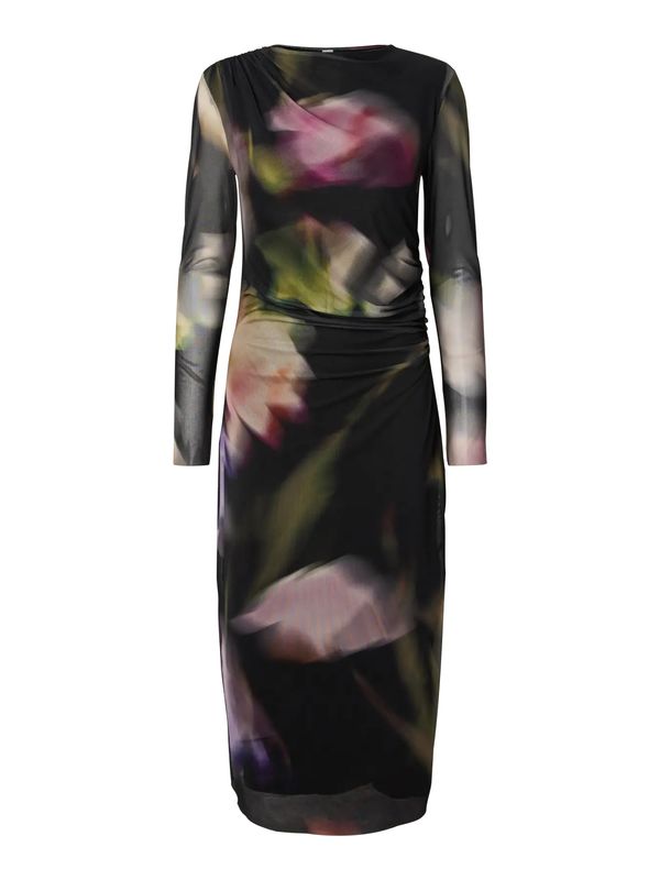 Yasshama LS Long Mesh Dress