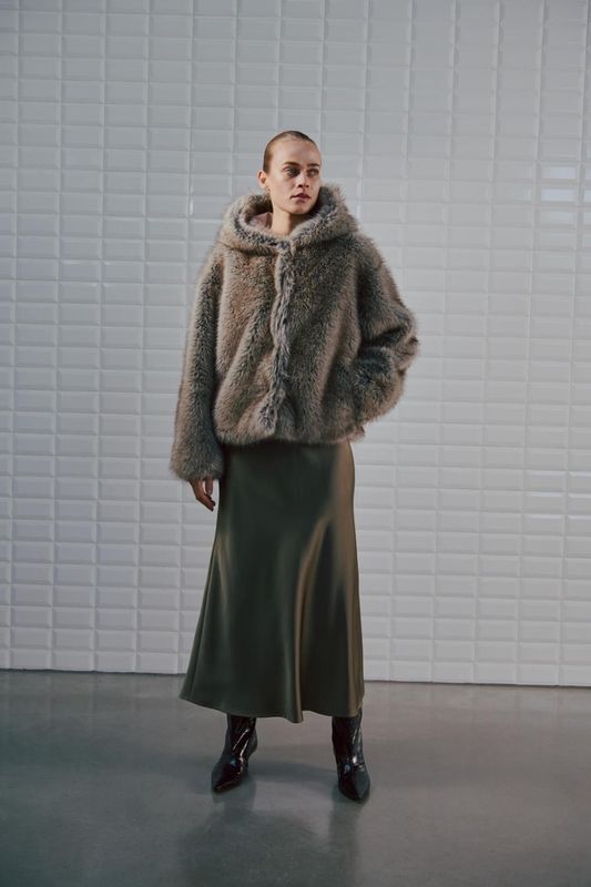 WBLANA FUR JACKET