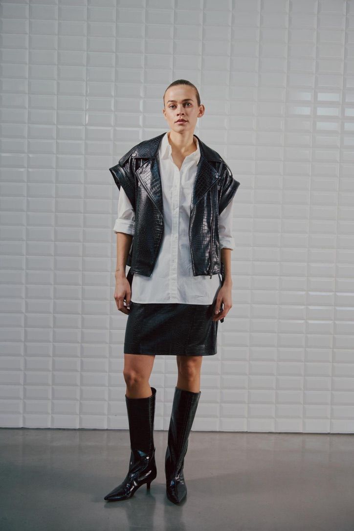 WBLLIZZO vegan waistcoat