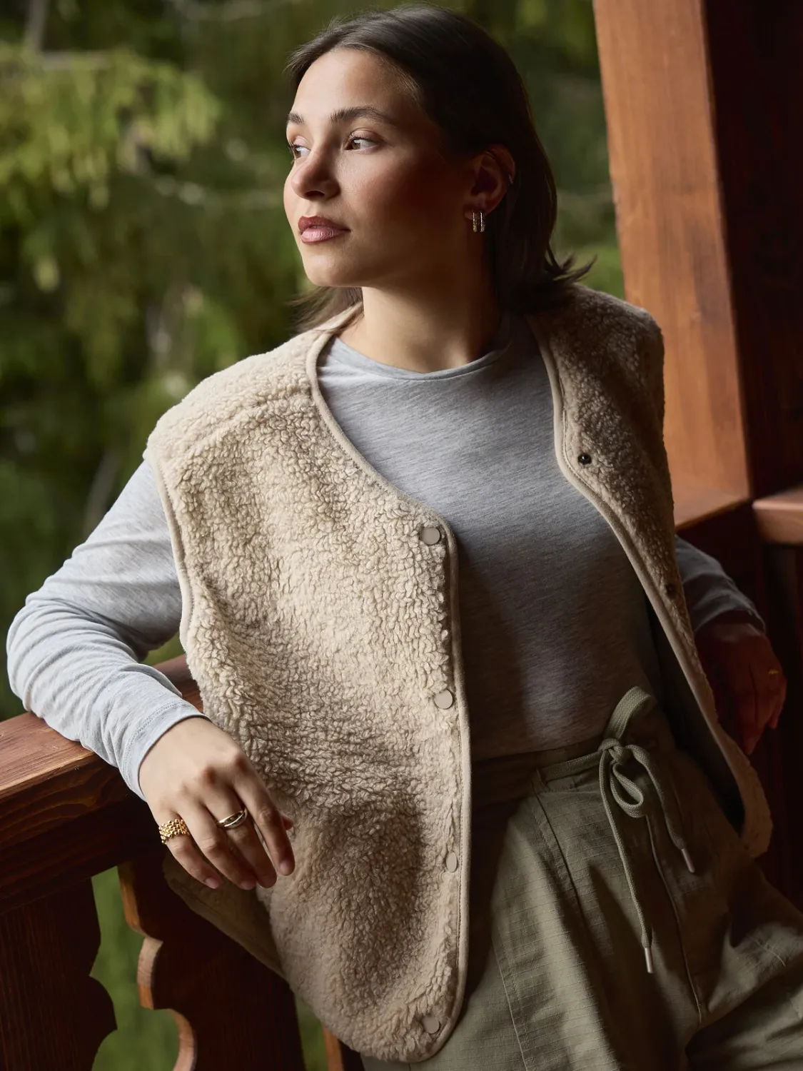 Omkeerbare Bodywarmer Judy