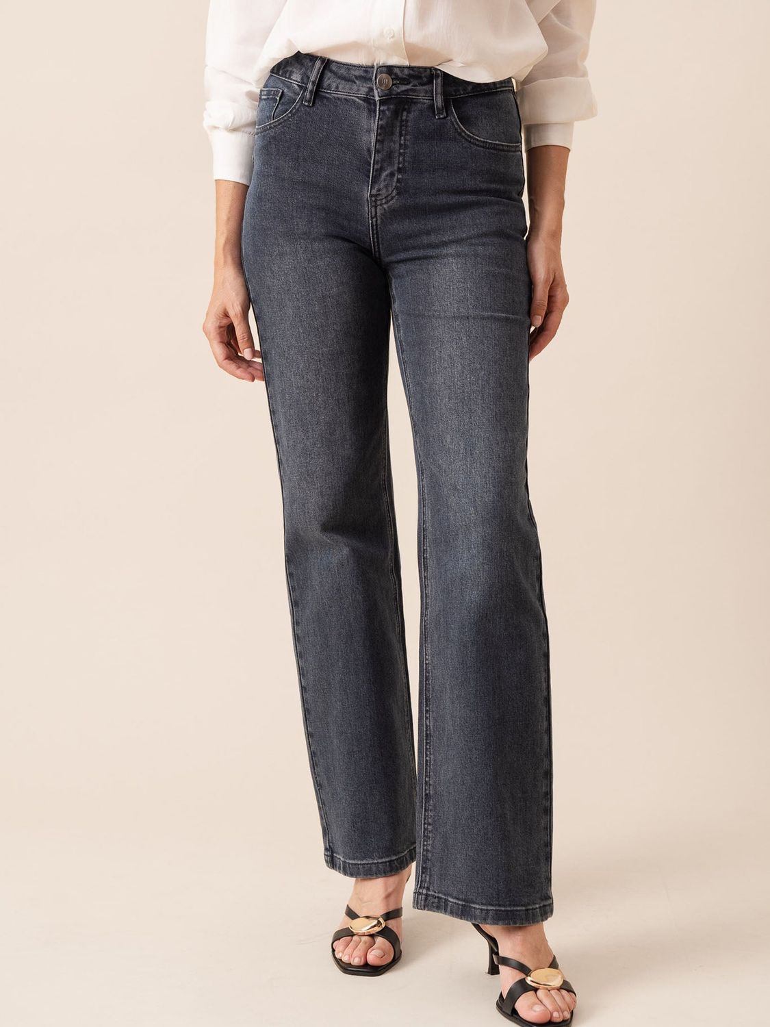 Jeans Barbara, Kleur: Grijs, maat: 34
