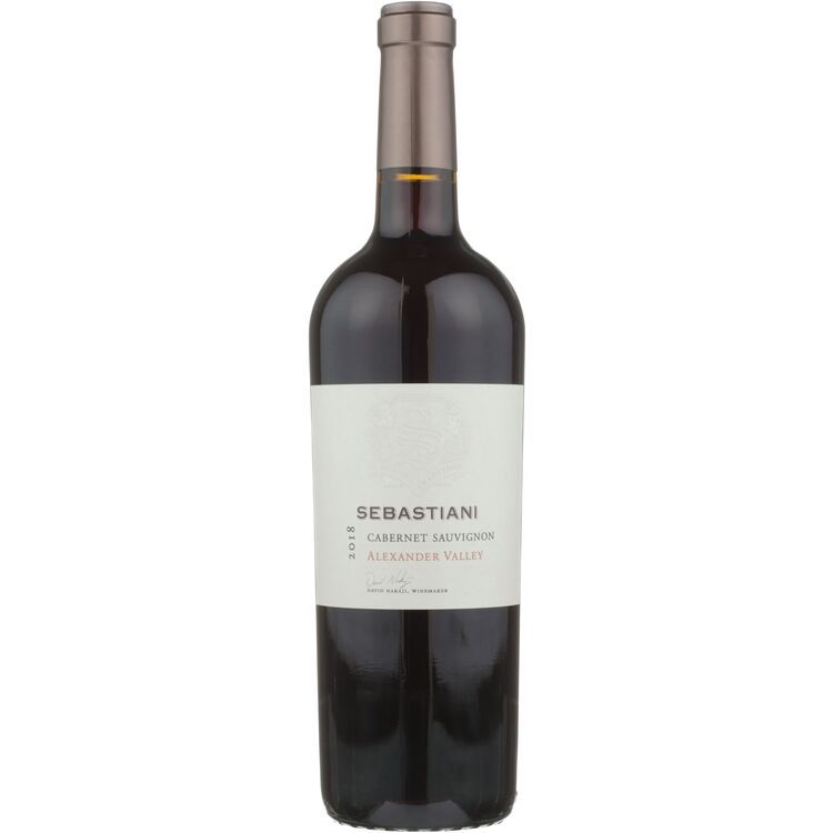 Sebastiani Cab Sauv Alex Valley 18