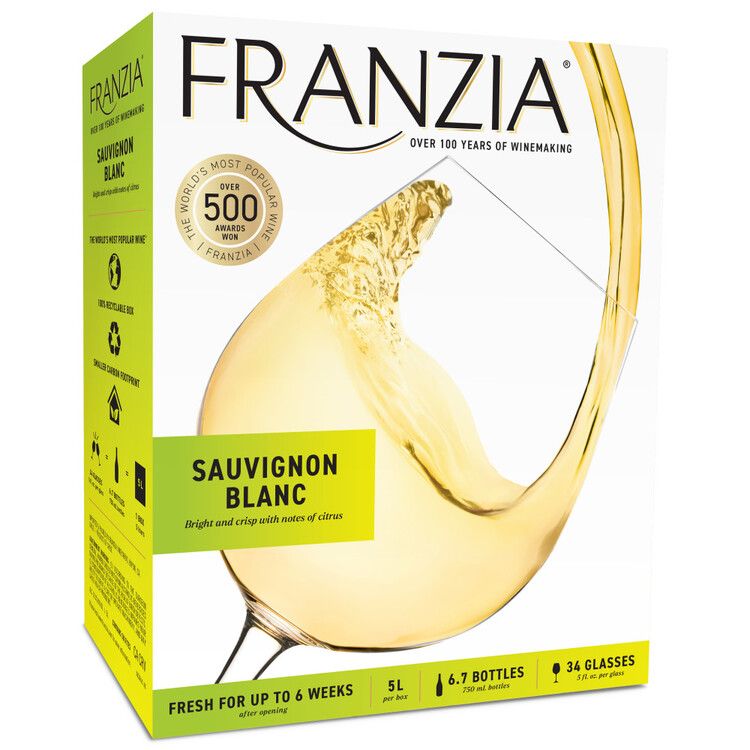 Franzia Sauvignon Blanc Vs Bib
