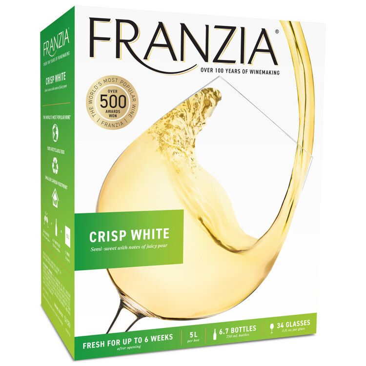 Franzia Crisp White Bib