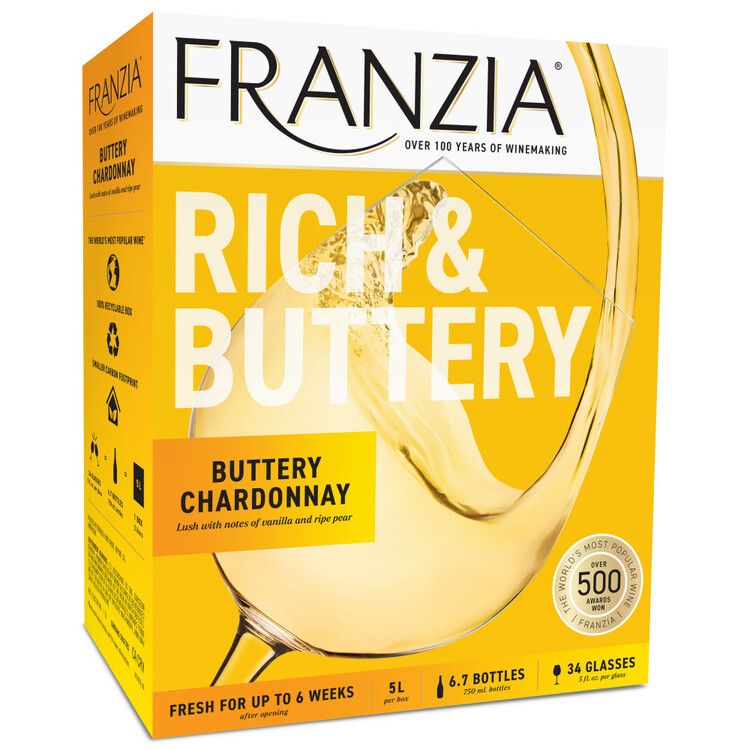 Franzia Chardonnay Rich &amp; Buttery