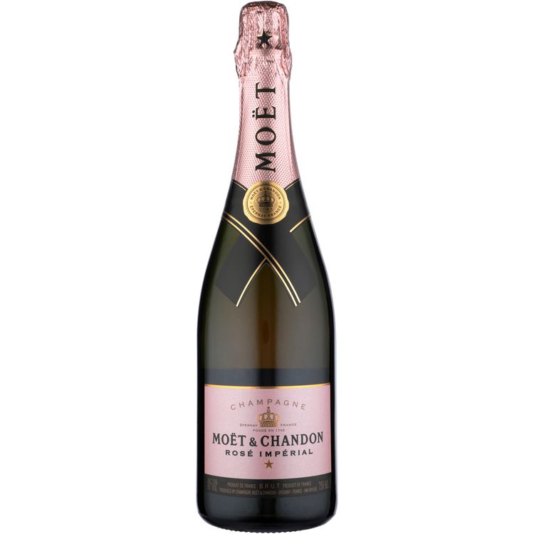 Moet Imp Brut Rose Milestn Metl Gb