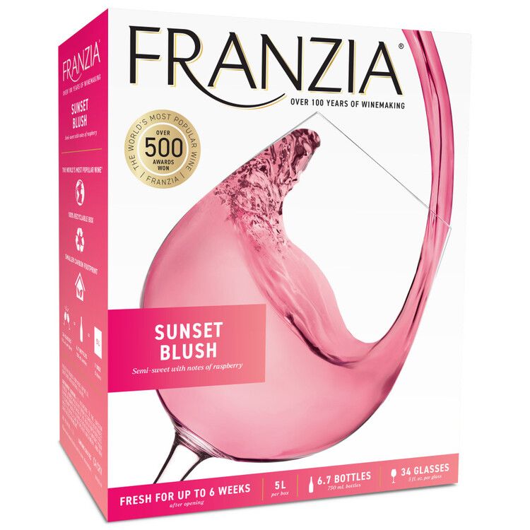 Franzia Sunset Blush Bib