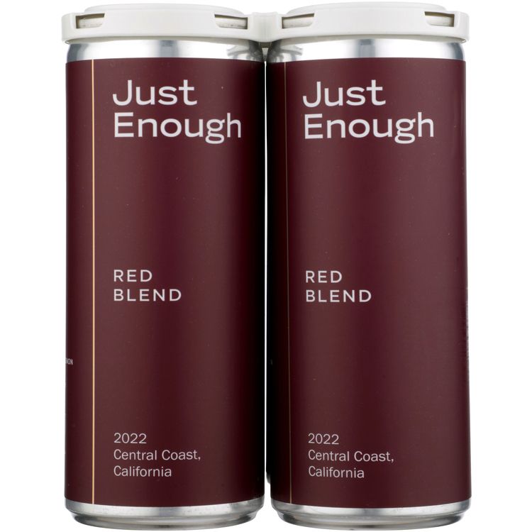 Just Enough Red 22 Can 6/4Pk