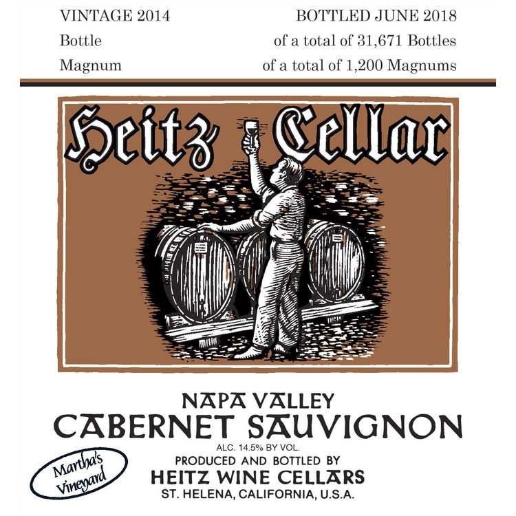 Heitz Cab Sauv Marthas 14 Wd