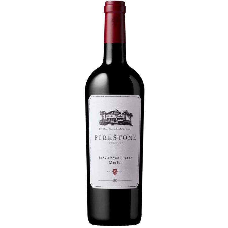 Firestone Vyd Merlot Santa Ynez 23