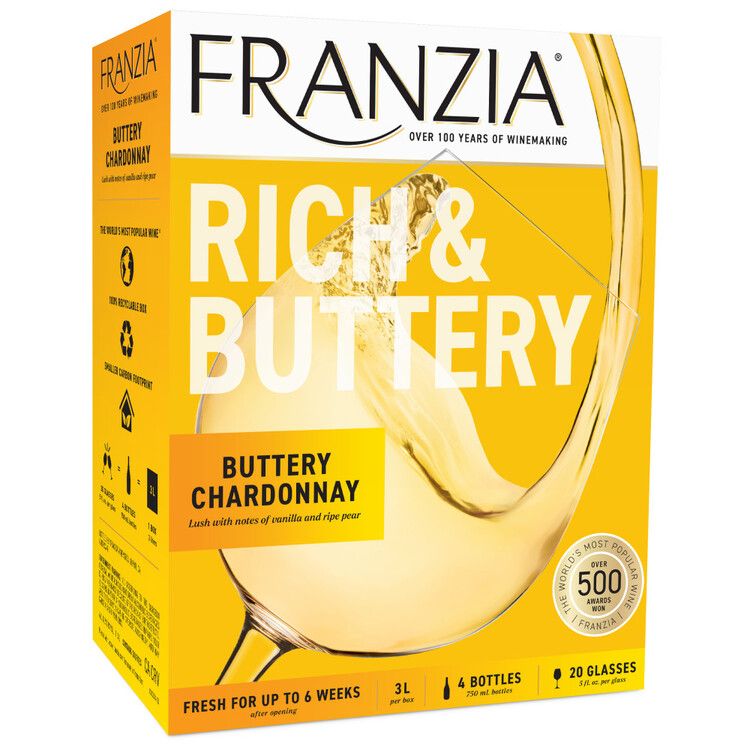 Franzia Chardonnay Rich &amp; Buttery