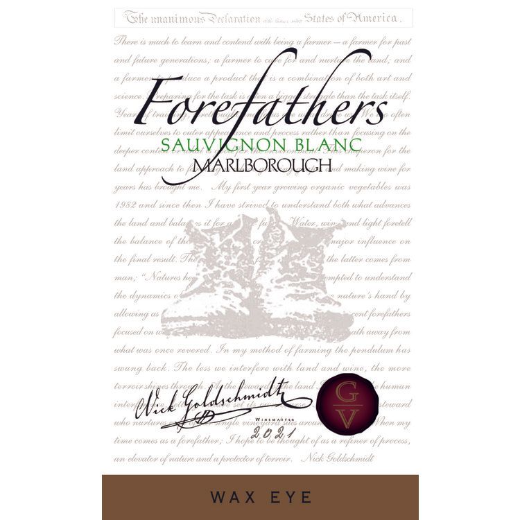 Forefathers Sauv Bl Wax Eye(Sc)21