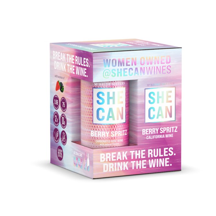 She Can Berry Spritz Can 6/4Pk