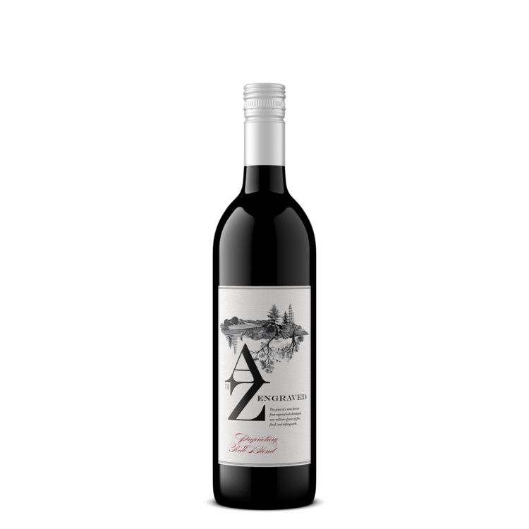 A To Z Red Blend Engraved 21