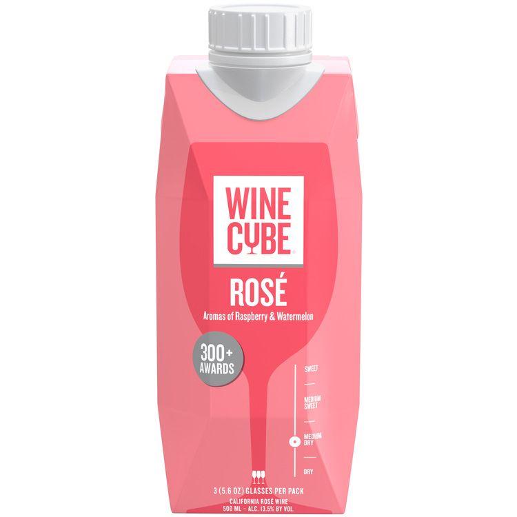 Wine Cube Rose(Tetra)