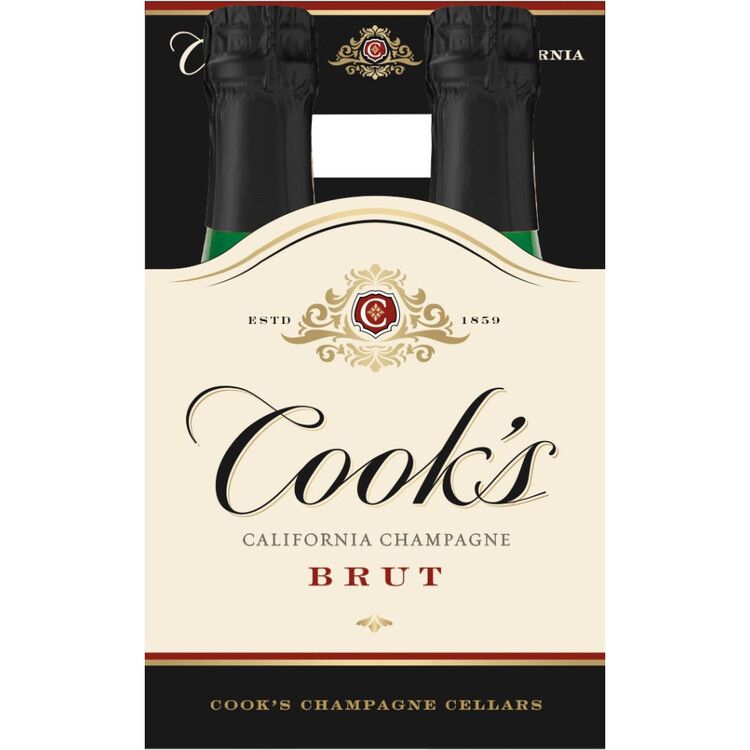 Cooks Brut Champagne 6/4Pk