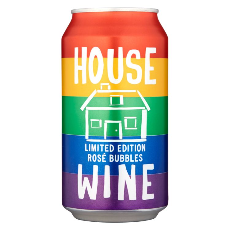 House Wine Rose Bubb Rainbow Cn12P