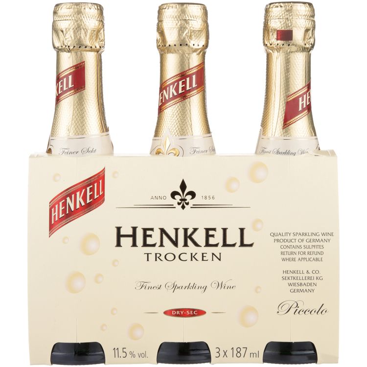 Henkell Trocken Sec Piccolo 8/3Pk