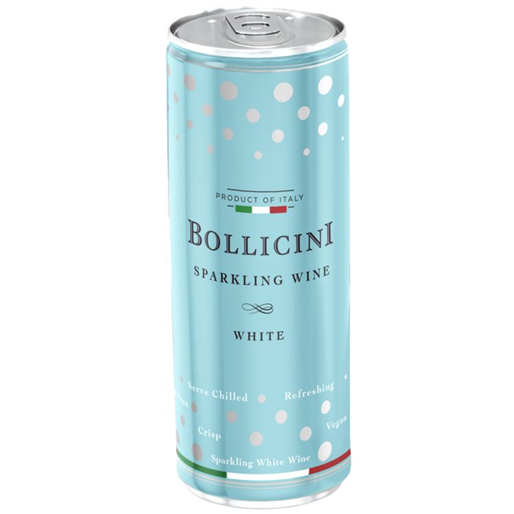 Bollicini Sparkling Cuvee Can 6/4P