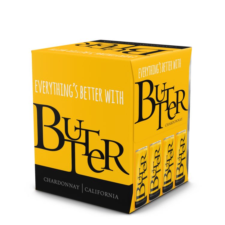 Butter Chardonnay Can6/4P
