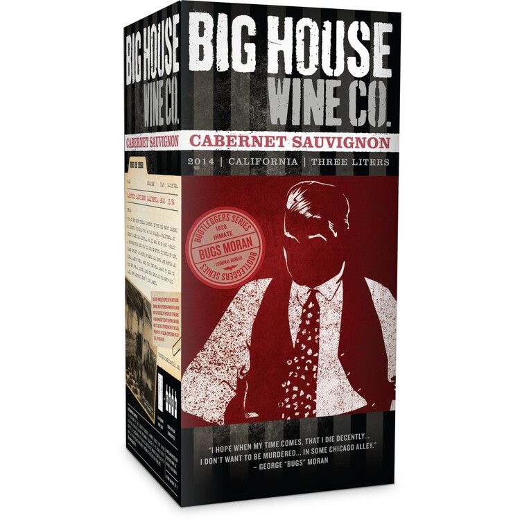 Big House Cab Sauv Bugs Moran Bib