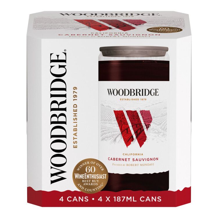 Woodbridge Cab Sauv Can 6/4P Pet