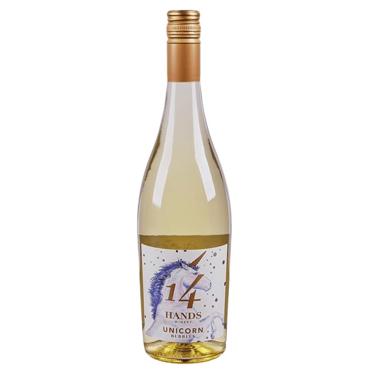 14 Hands Unicorn White Bubbles
