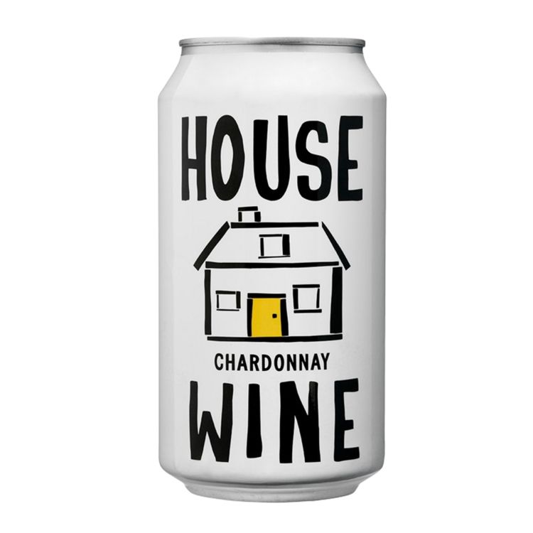 House Wine Chardonnay Can 12P