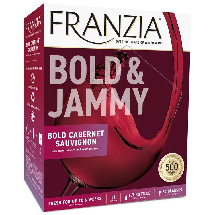 Franzia Cab Sauv Bold&amp;Jammy