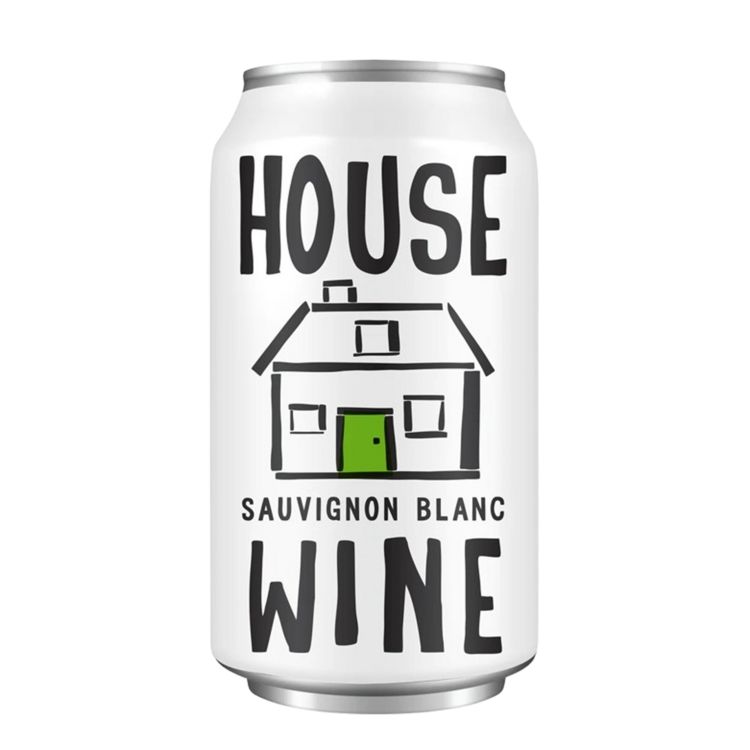 House Wine Sauvignon Blanc Can 12P
