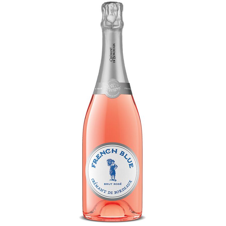 French Blue Brut Rose Crem Bord