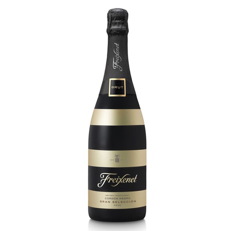 Freixenet Cordon Negro Stripe Lbl