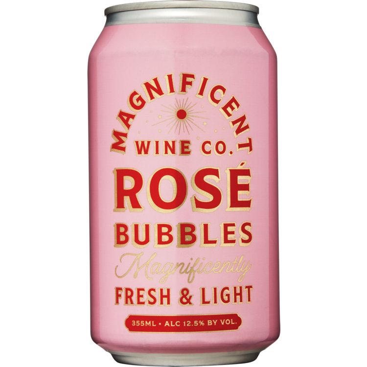 Magnificent Rose Bubbles Can