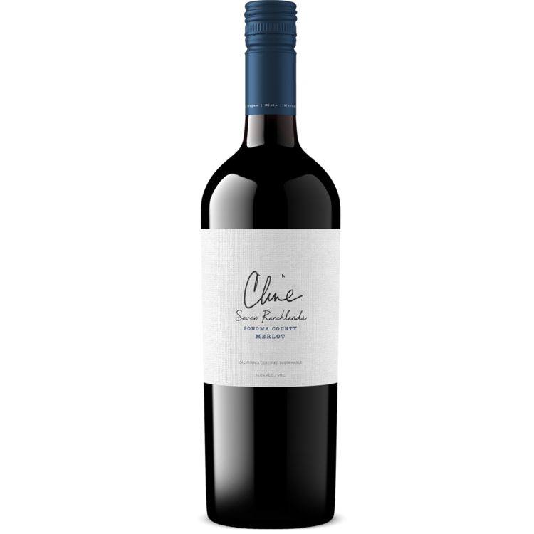 Cline Merlot Seven Rnchlnd(Sc)23