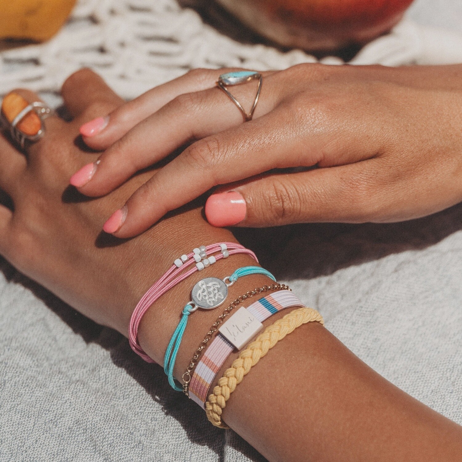 &quot;Embrace&quot; Hair Tie Bracelet