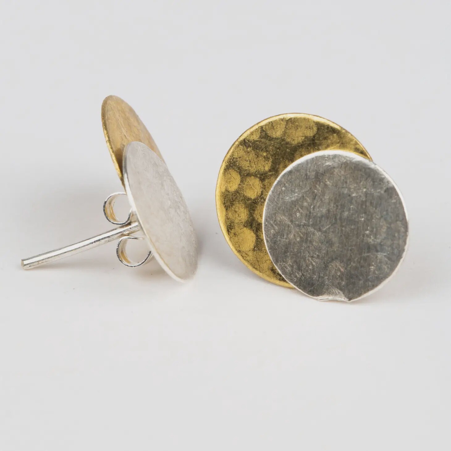 Double Disk Earrings
