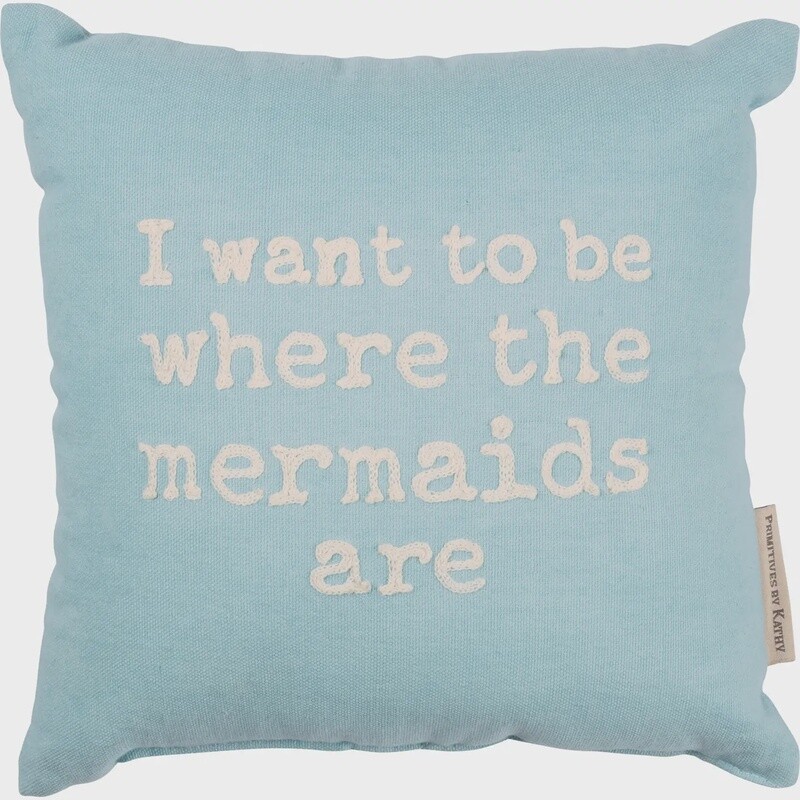 Mermaids Pillow