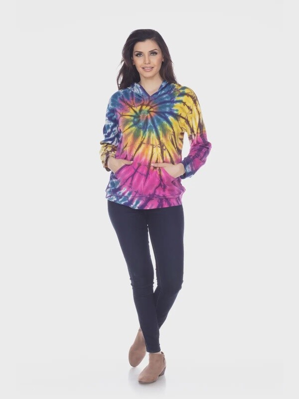 Cotton Tie Dye Pullover Hoodie SF9055