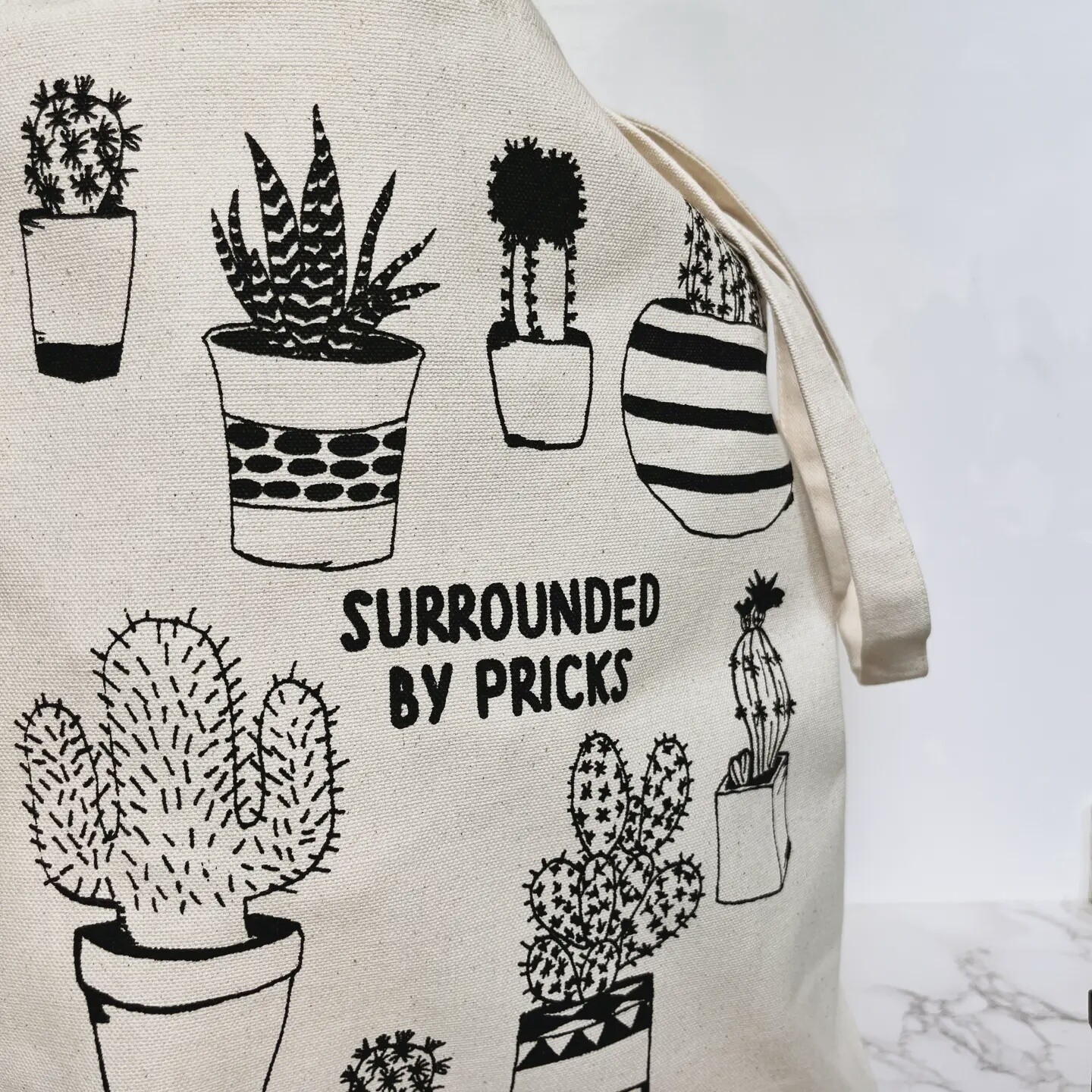 Surrounded by Pricks Bag