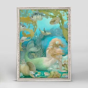 Sea of Jewels Mini Framed Canvas