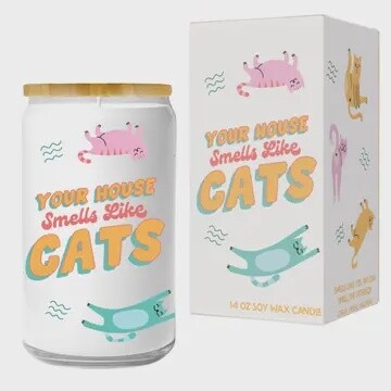 Your House Smells Like Cats Candle