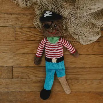 Pirate Doll - Peg Leg