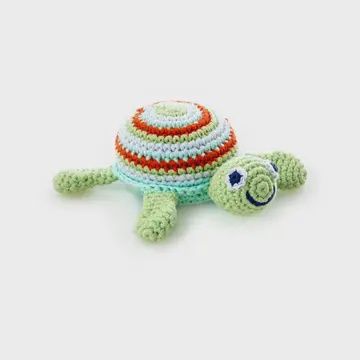 Plush Sea Turtle Rattle