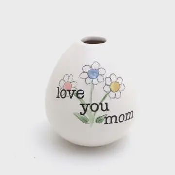 Love You Mom Vase