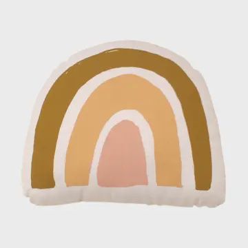 Mod Rainbow Canvas Pillow