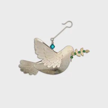 Classic Peace Dove Ornament