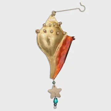 Conch Shell Ornament