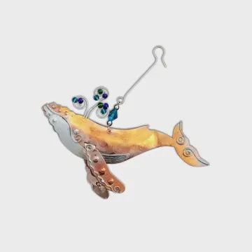 Deep Sea Humpback Ornament